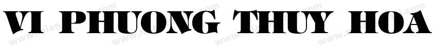 VI Phuong Thuy Hoa Normal字体转换
